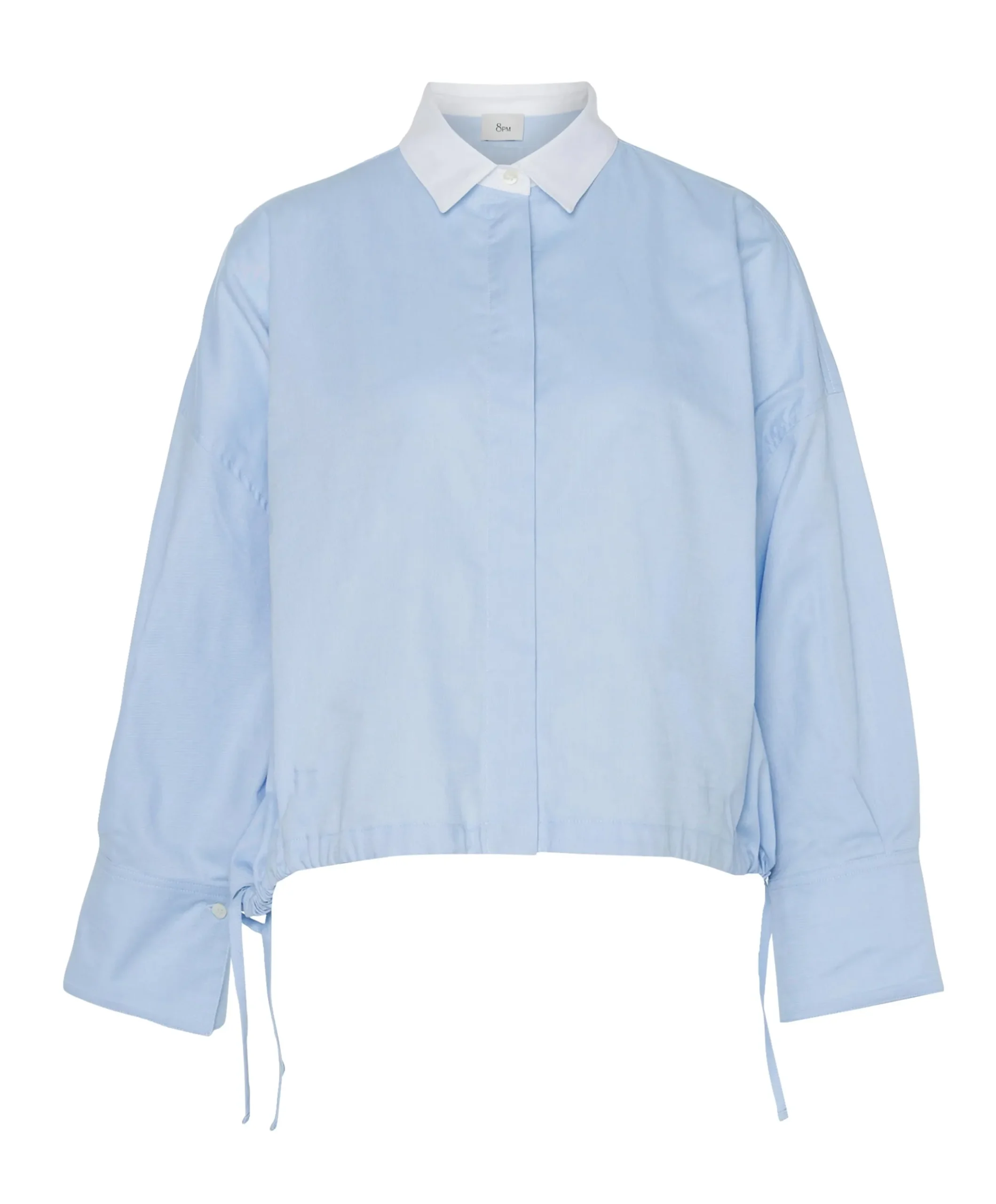 Dames blouse blauw
