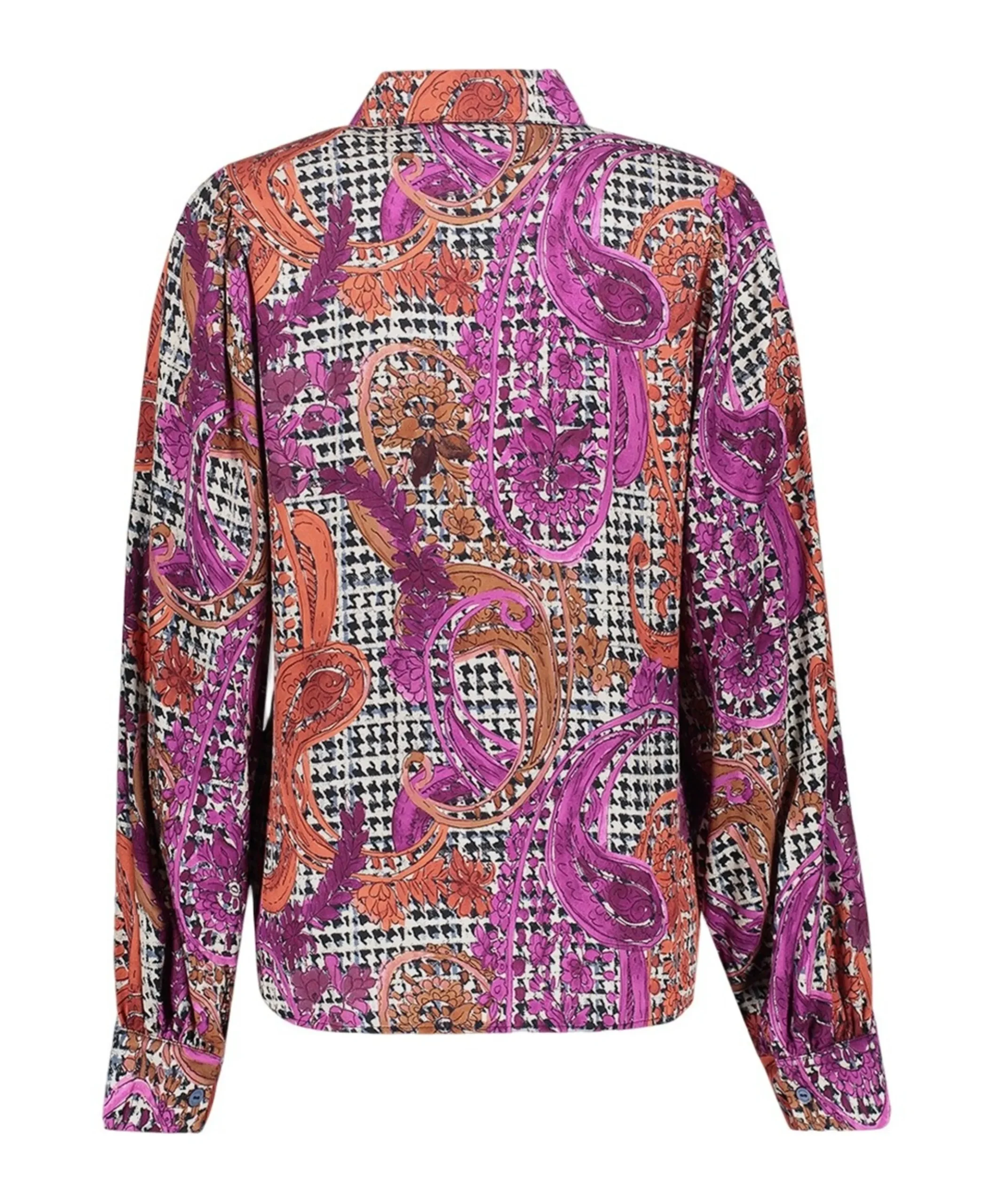 Dames blouse blauw