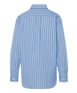 Dames blouse blauw