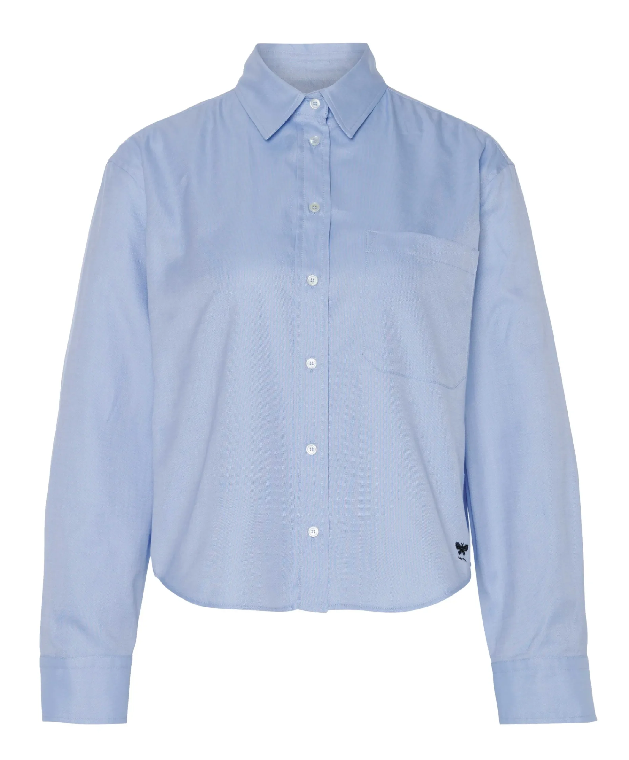 Dames blouse blauw
