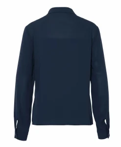 Dames blouse blauw