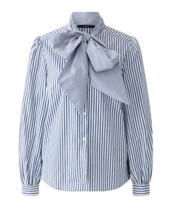 Dames blouse blauw