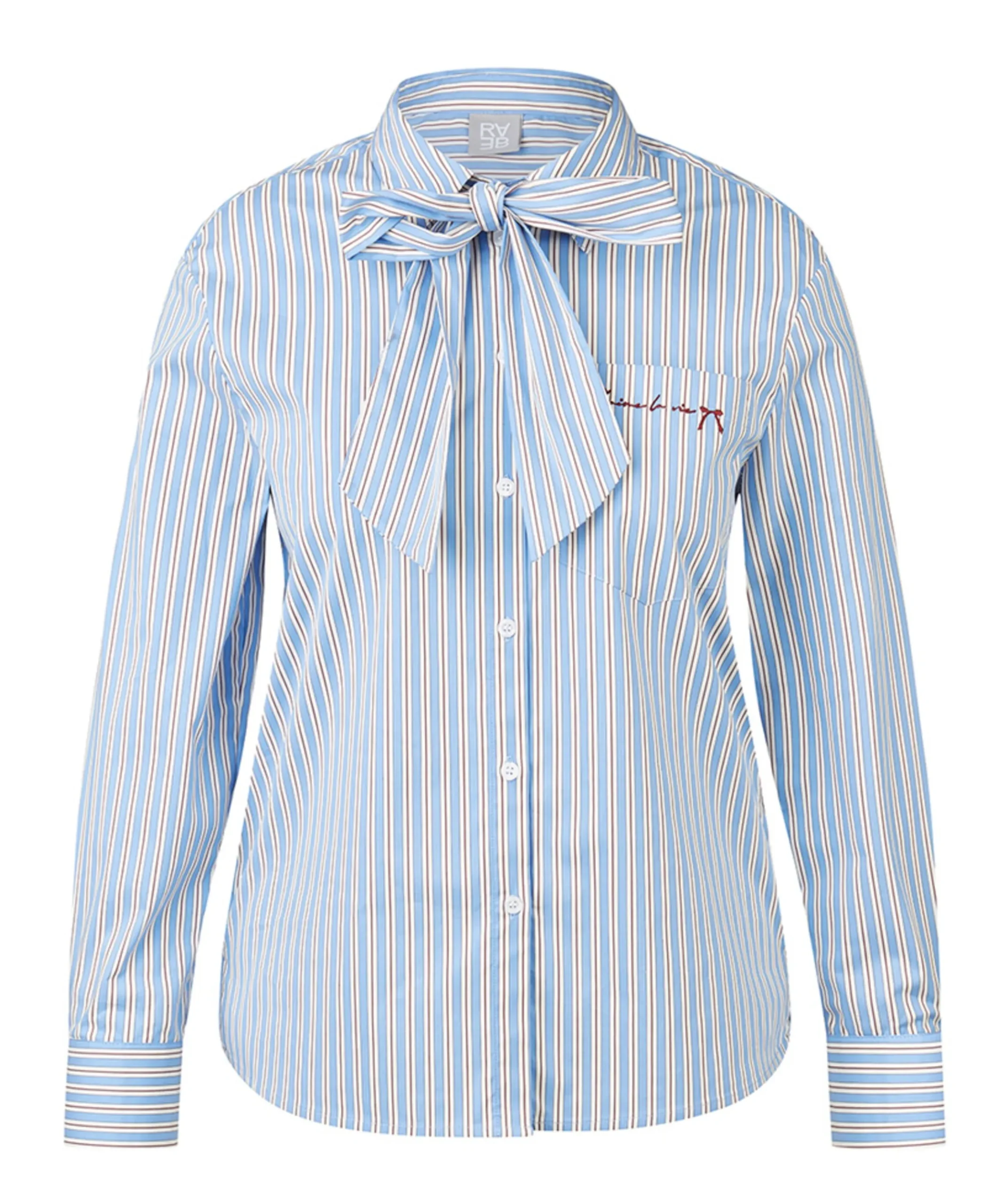 Dames blouse blauw