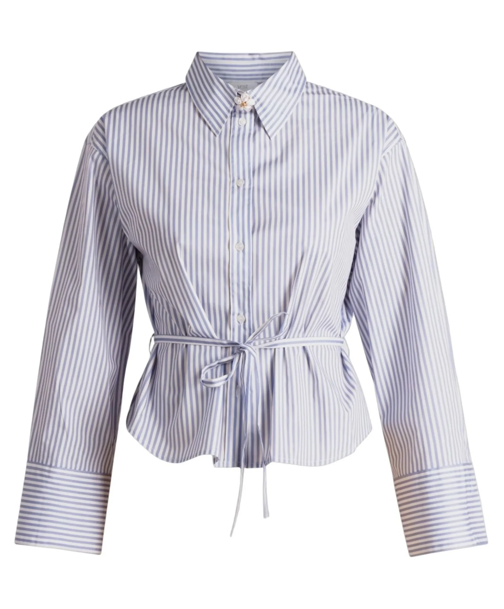Dames blouse blauw