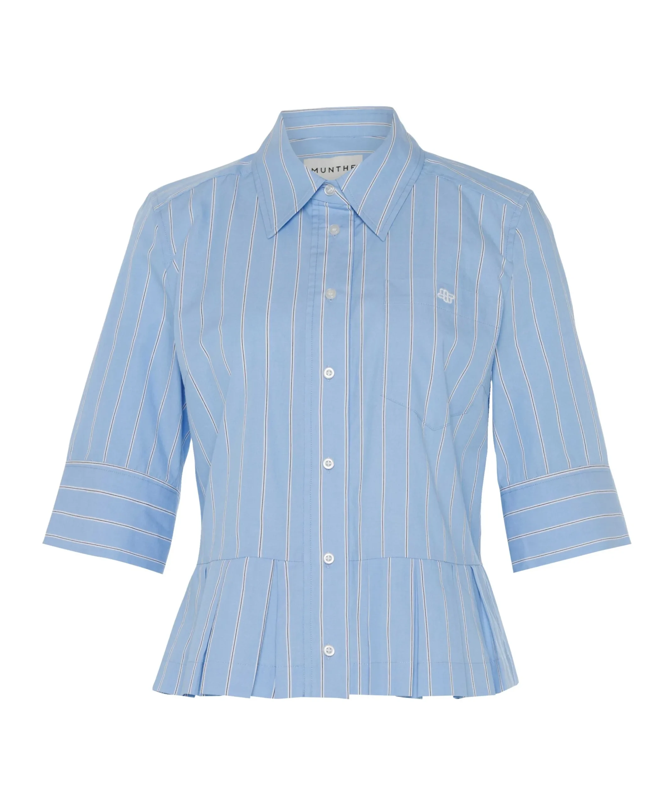 Dames blouse blauw