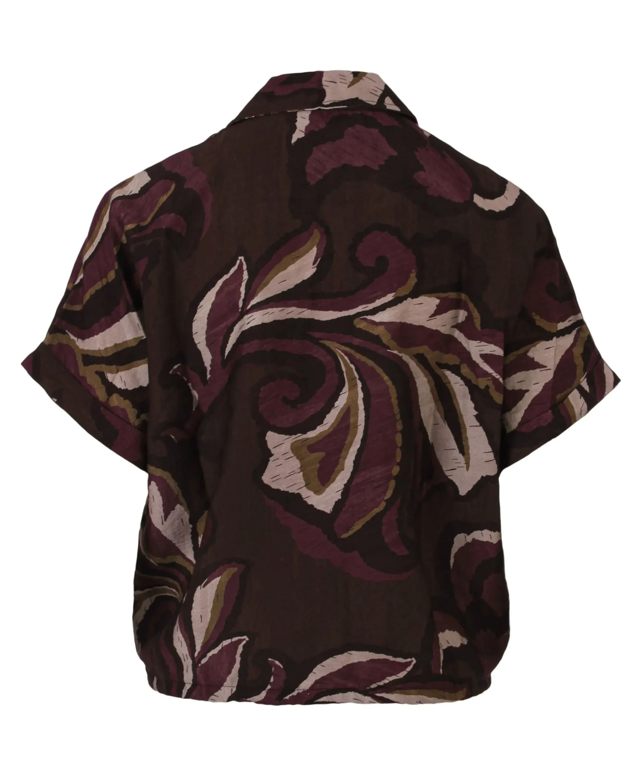 Dames blouse bordeaux