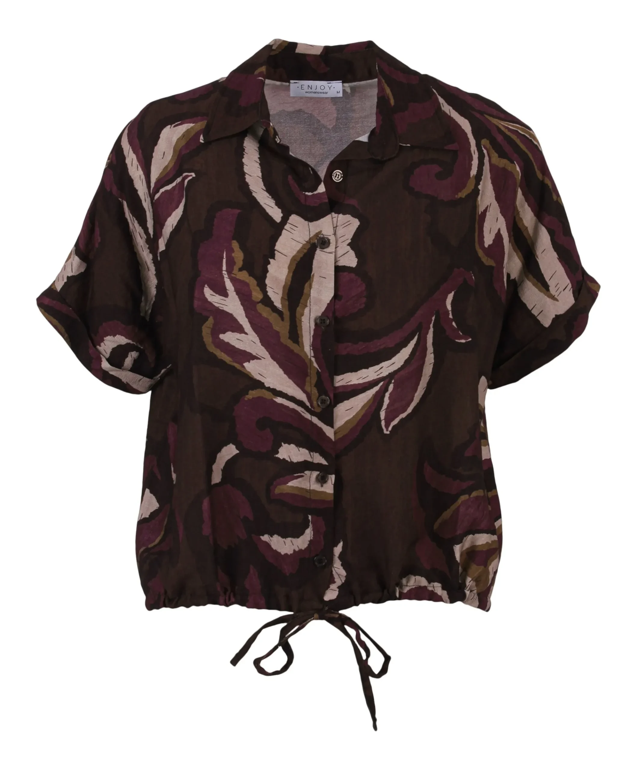 Dames blouse bordeaux