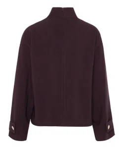 Dames blouse bordeaux