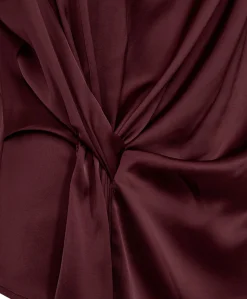 Dames blouse bordeaux
