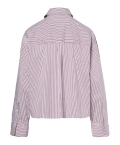 Dames blouse bordeaux
