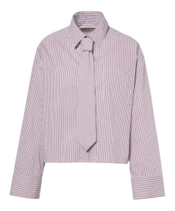 Dames blouse bordeaux