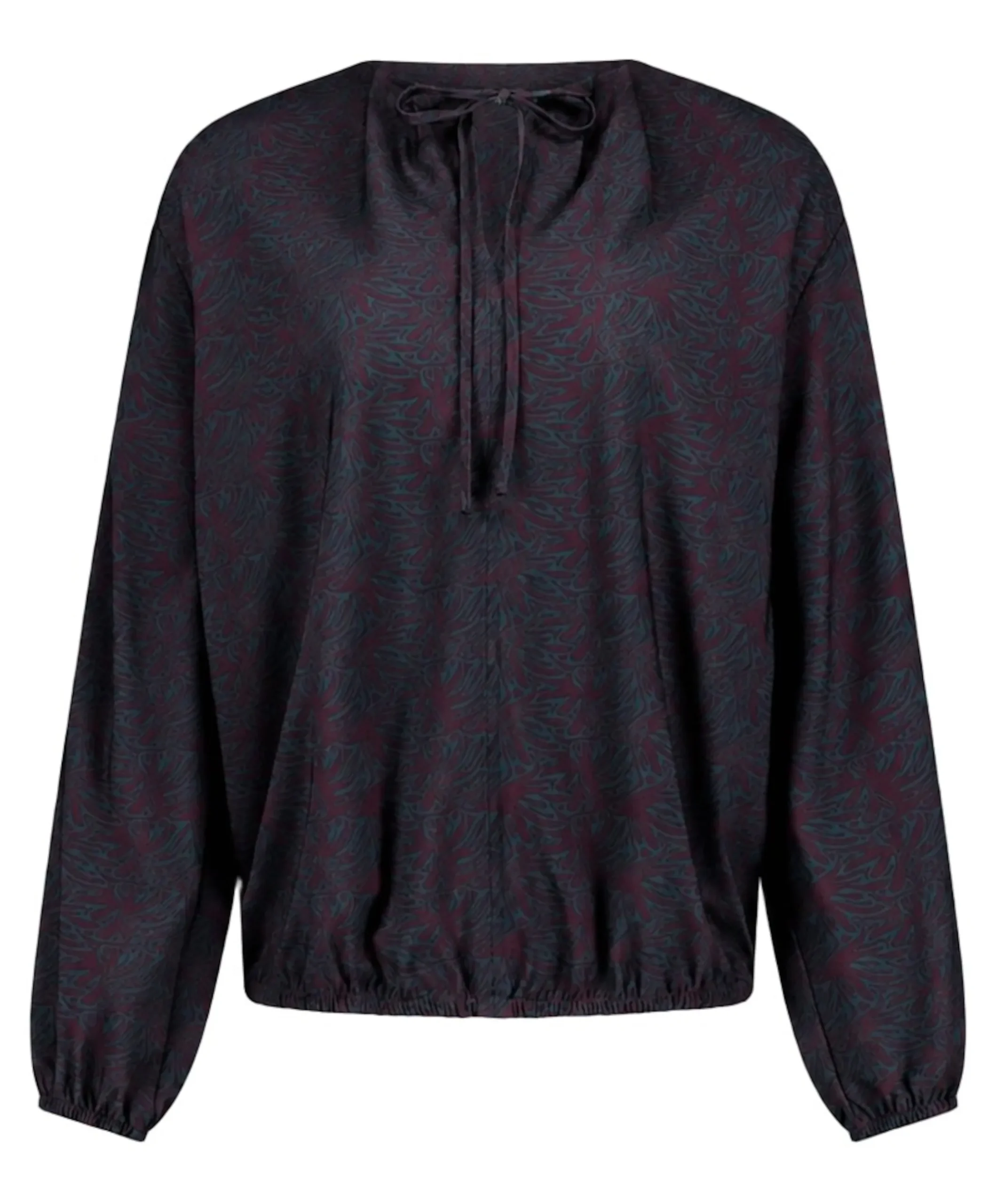 Dames blouse bordeaux