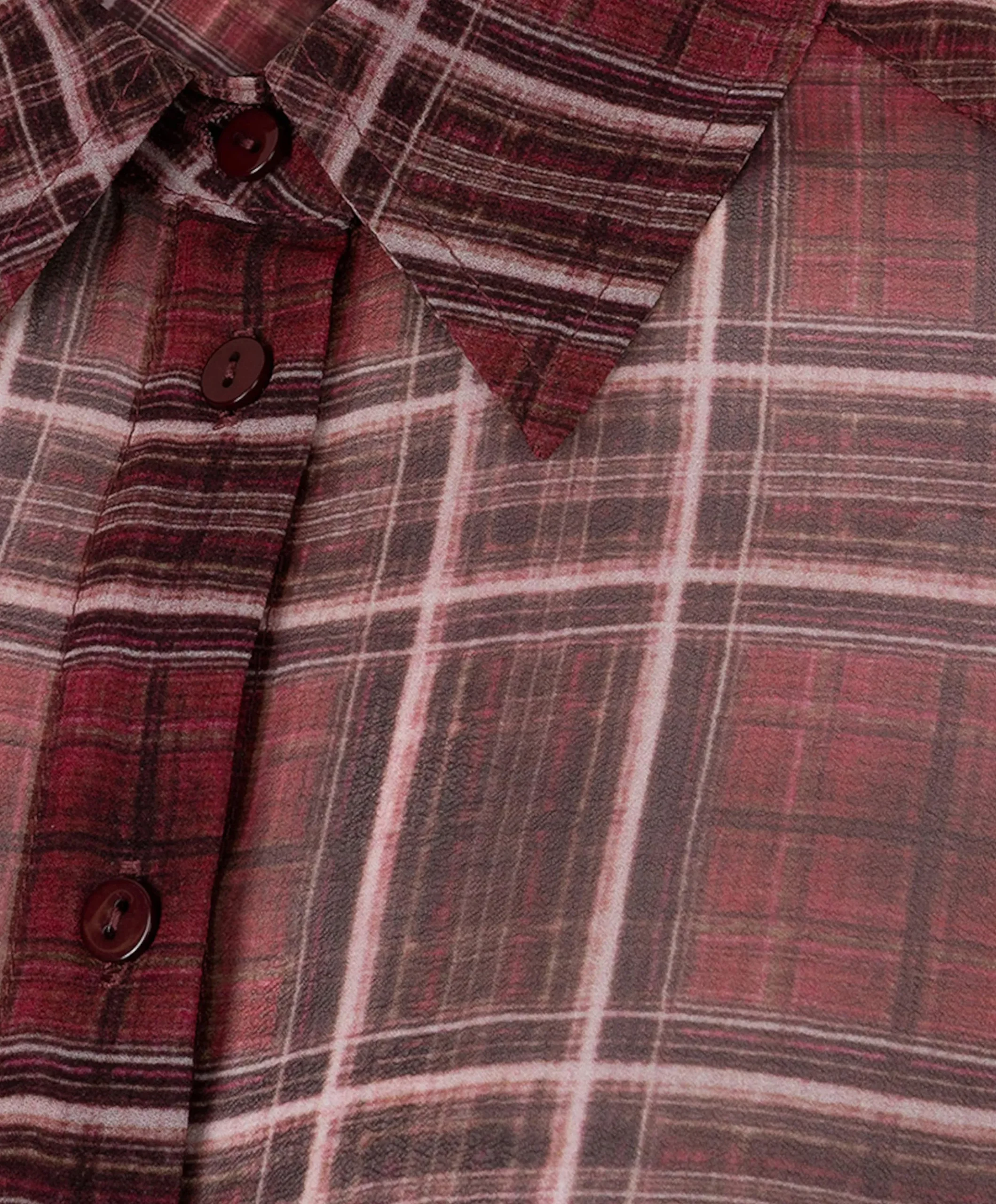 Dames blouse bordeaux