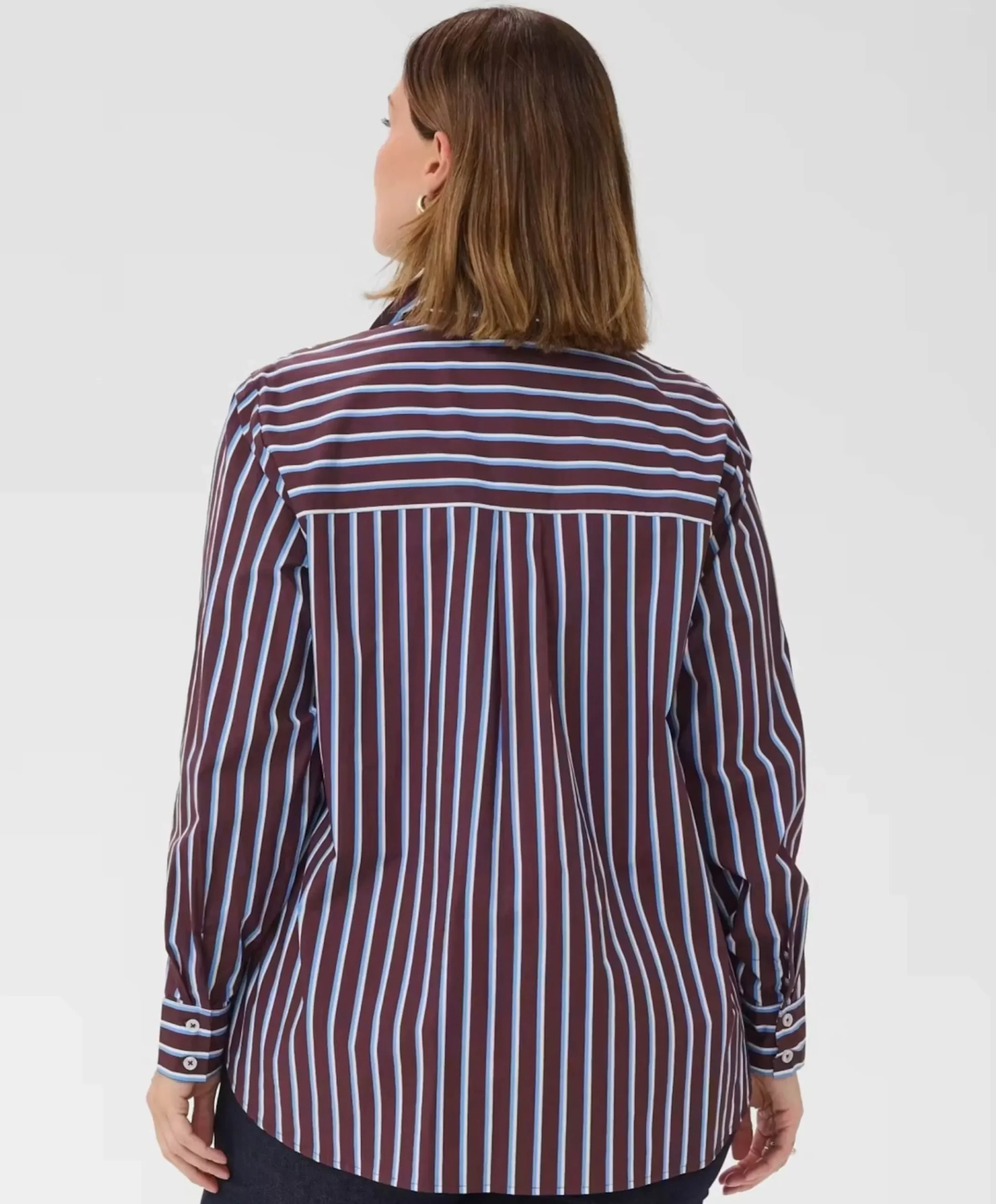 Dames blouse bordeaux