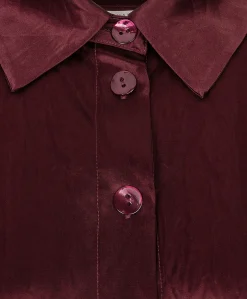 Dames blouse bordeaux