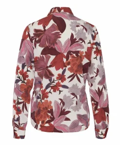 Dames blouse bordeaux