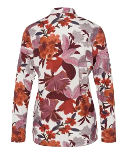 Dames blouse bordeaux