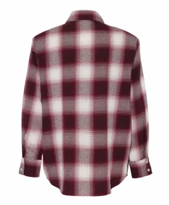 Dames blouse bordeaux