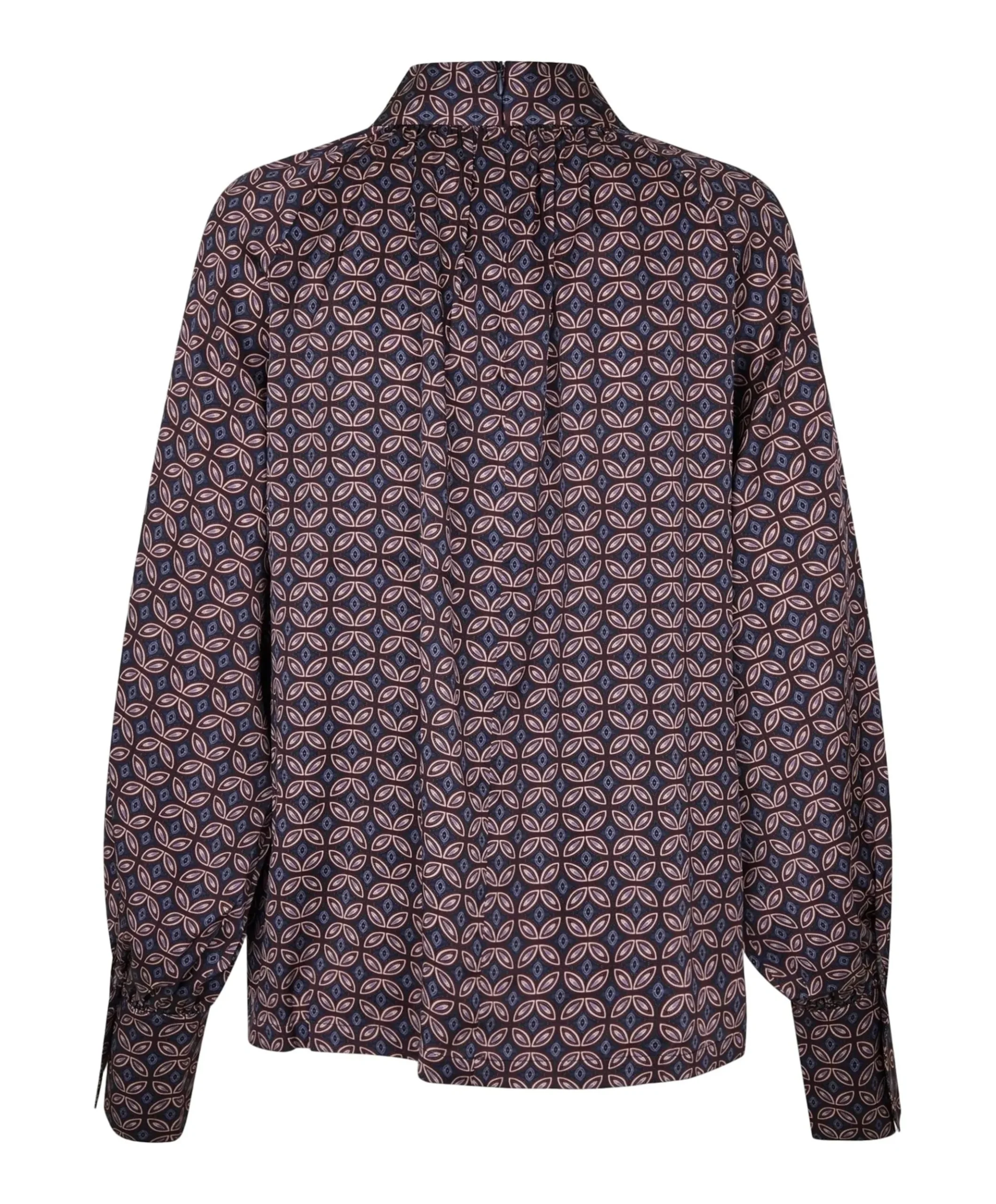 Dames blouse bordeaux