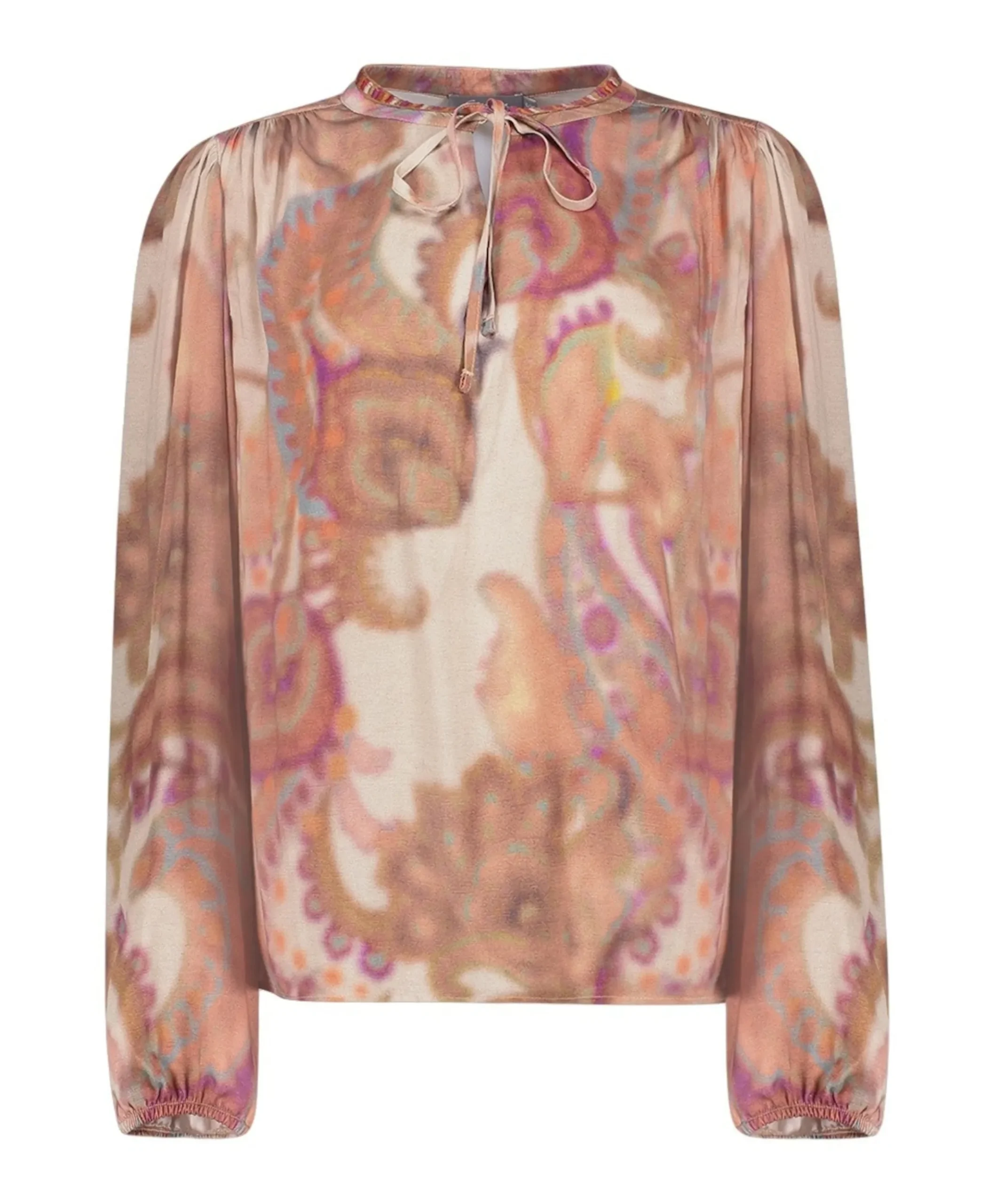 Dames blouse bordeaux