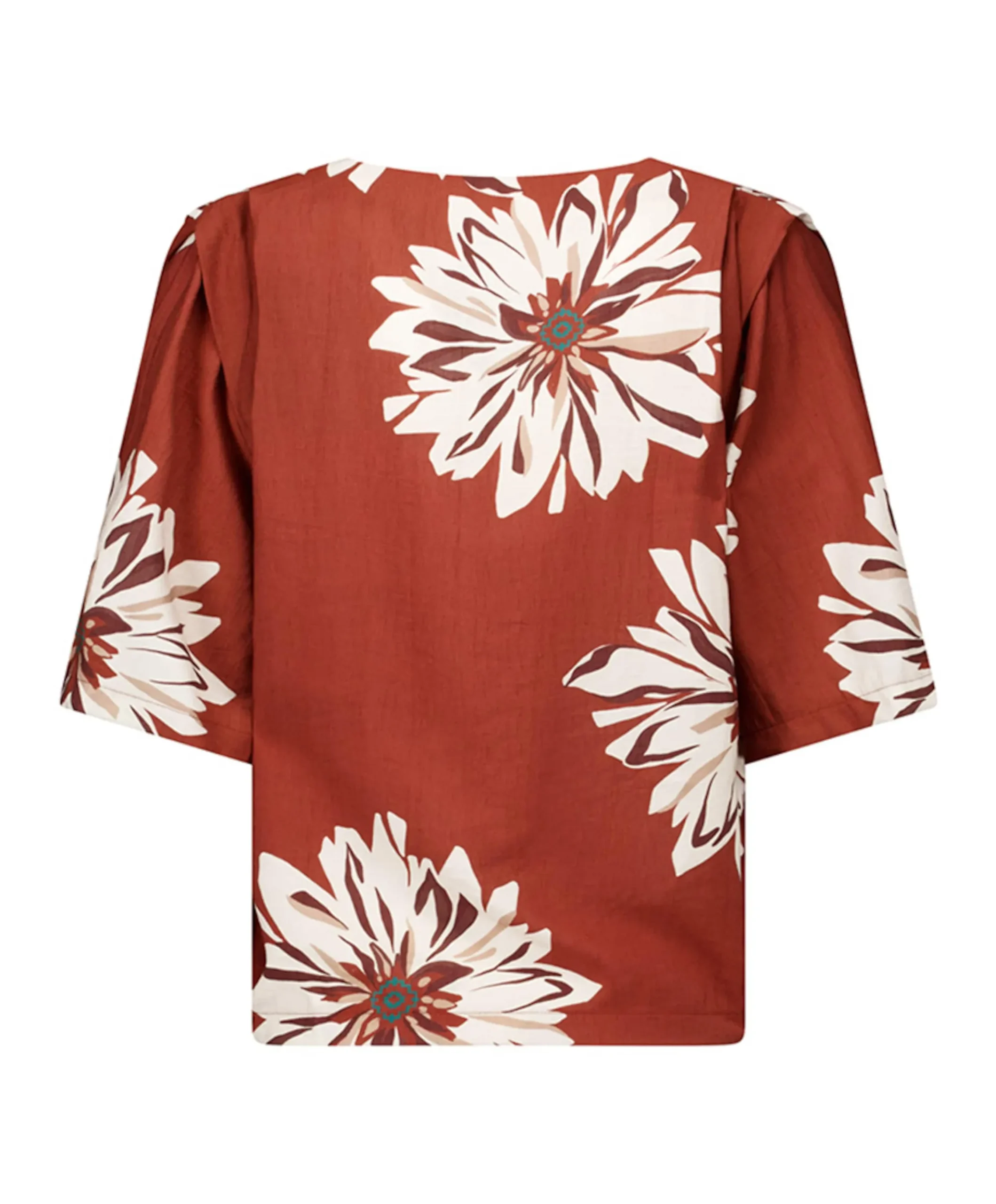 Dames blouse brique