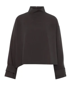Dames blouse bruin