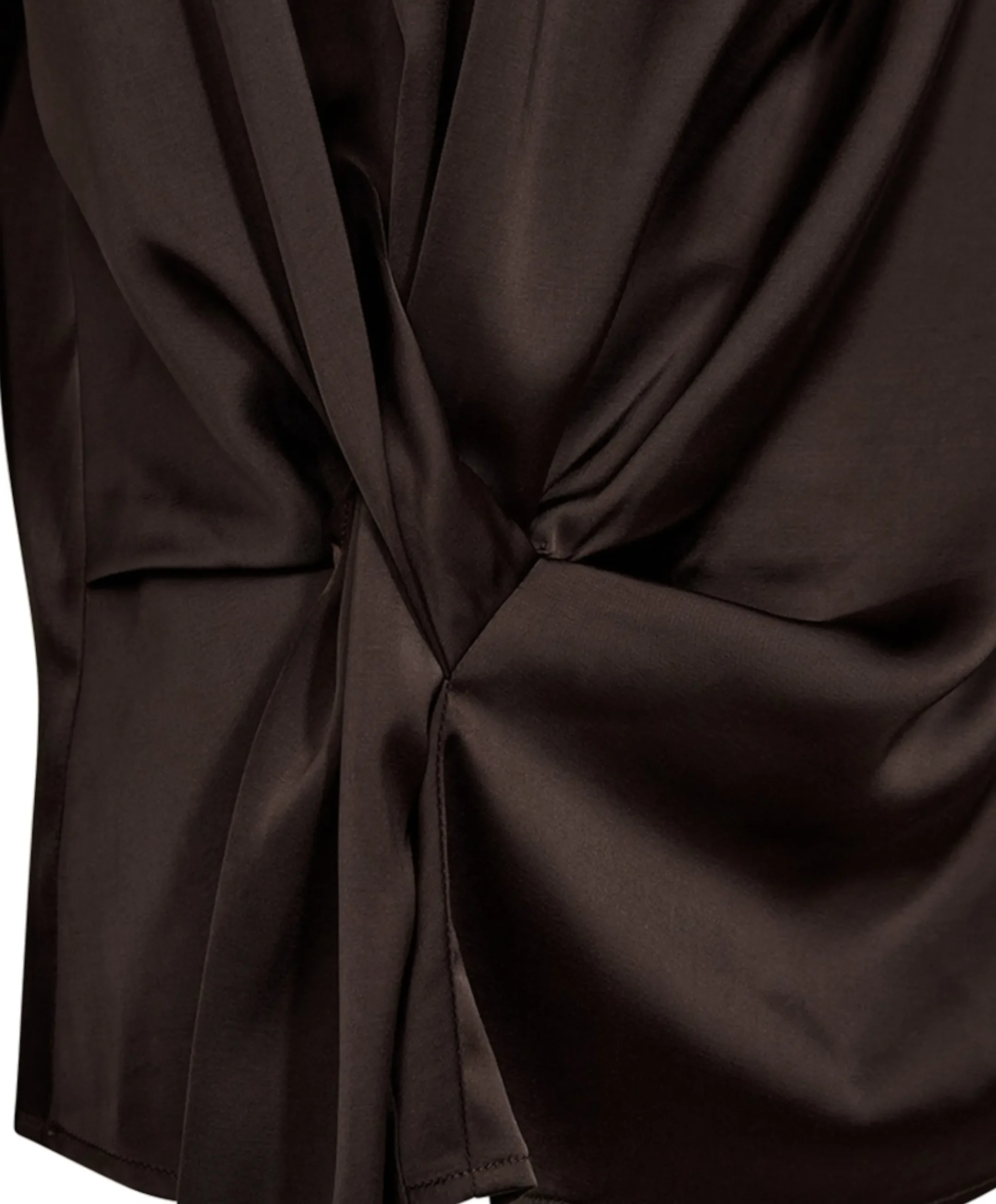 Dames blouse bruin