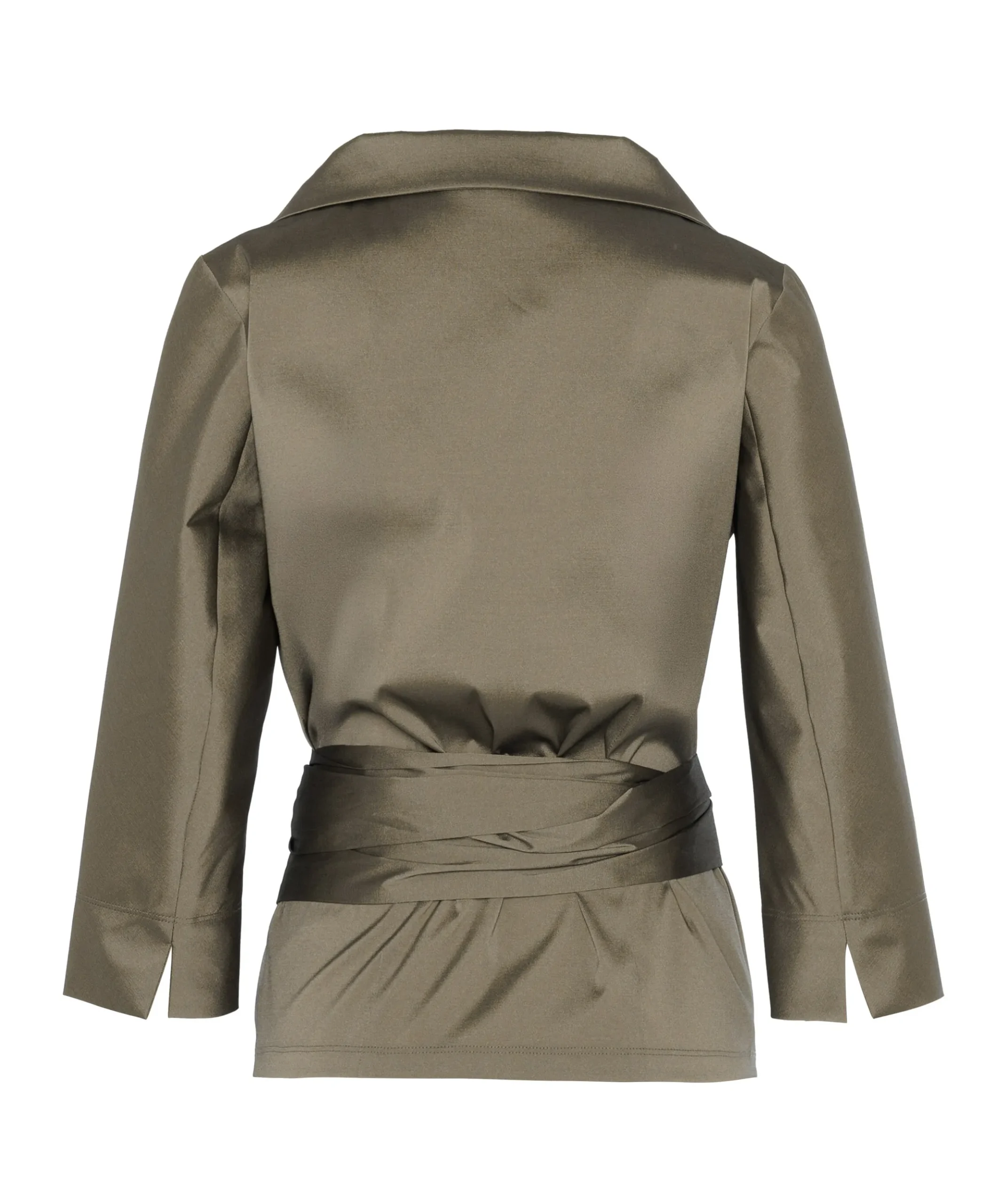 Dames blouse bruin