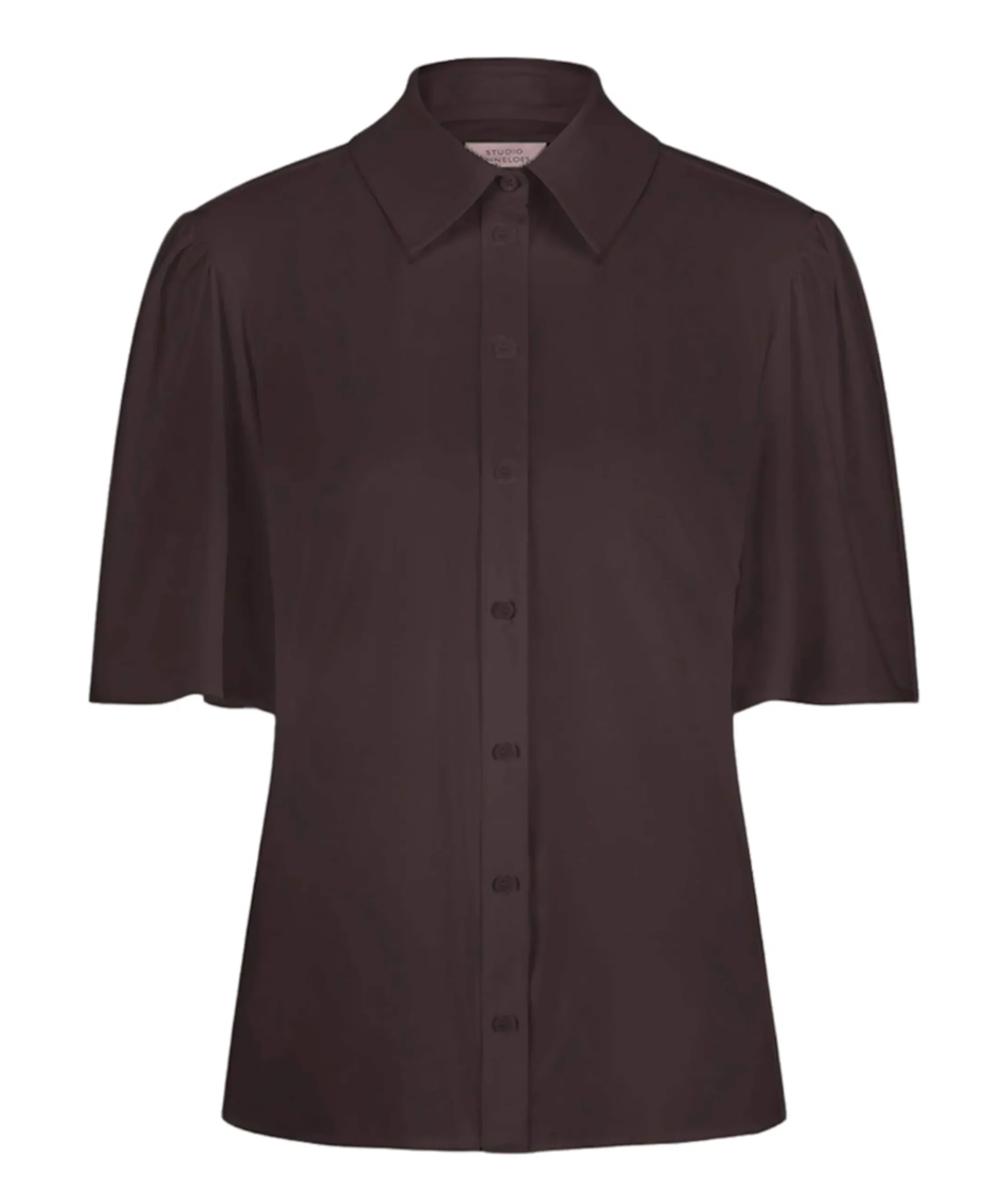 Dames blouse bruin