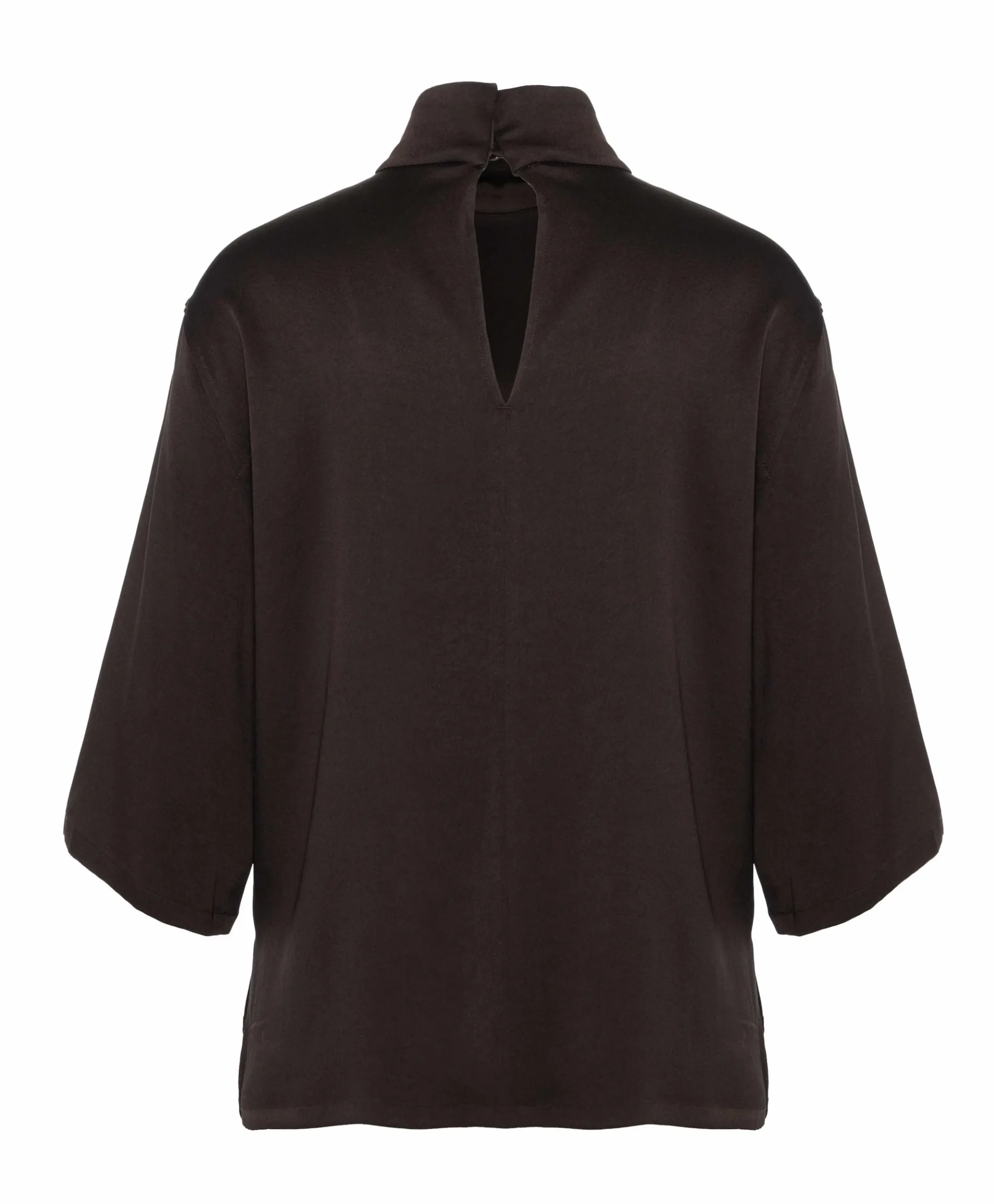 Dames blouse bruin