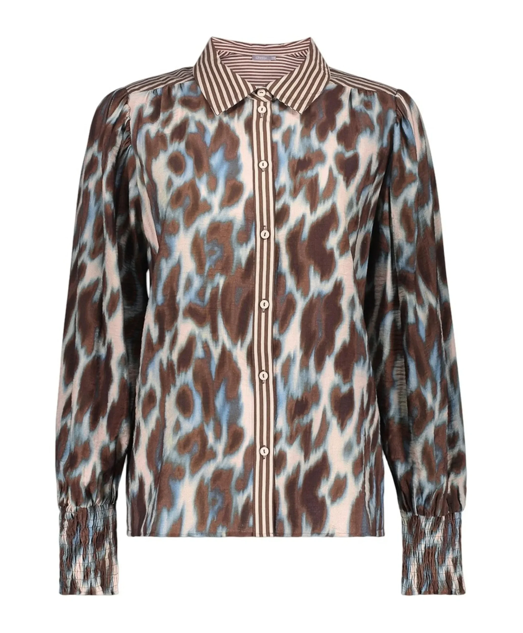 Dames blouse bruin