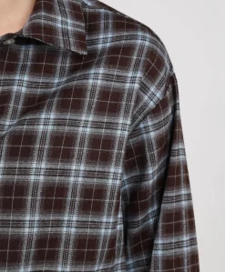 Dames blouse bruin