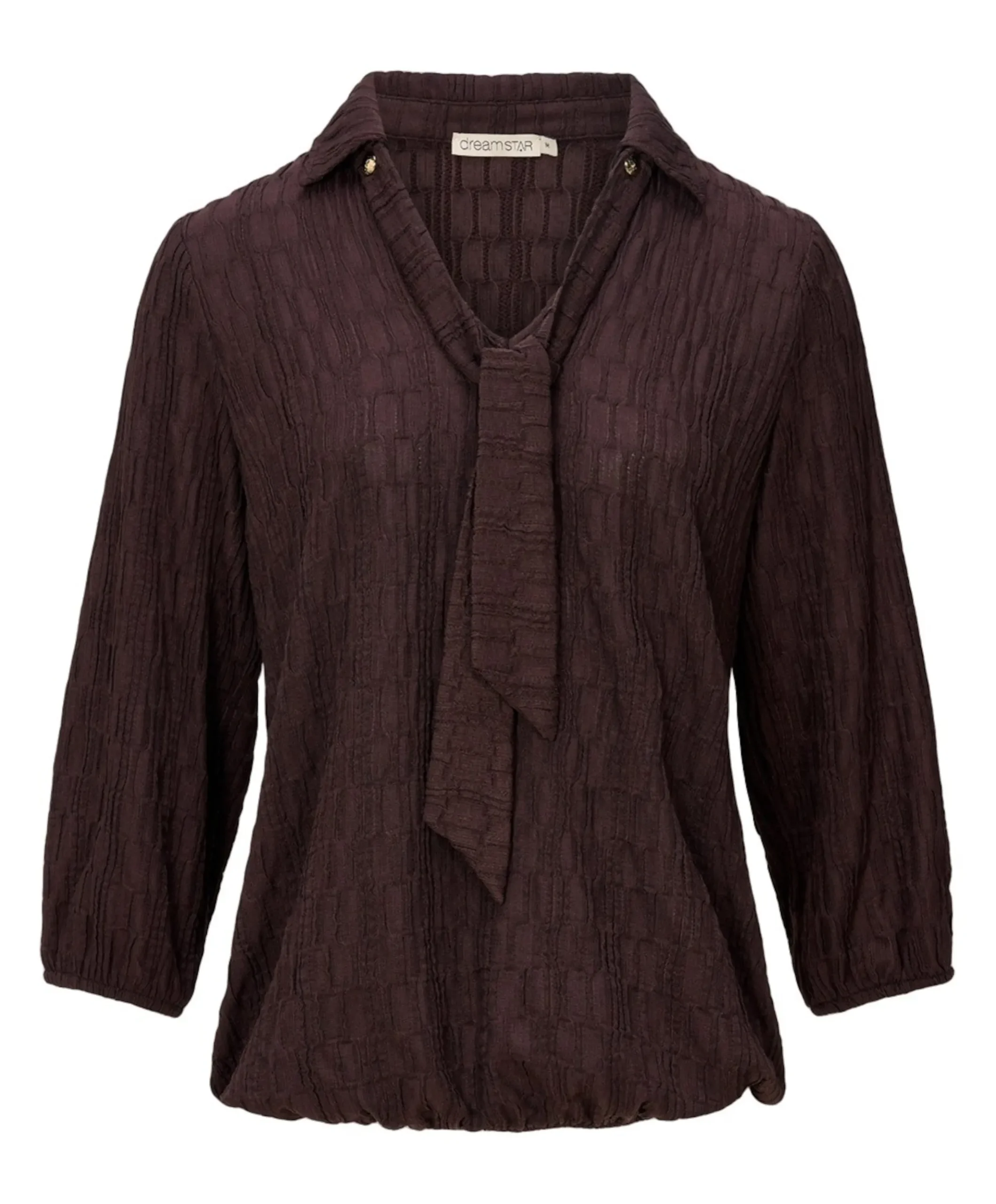 Dames blouse bruin