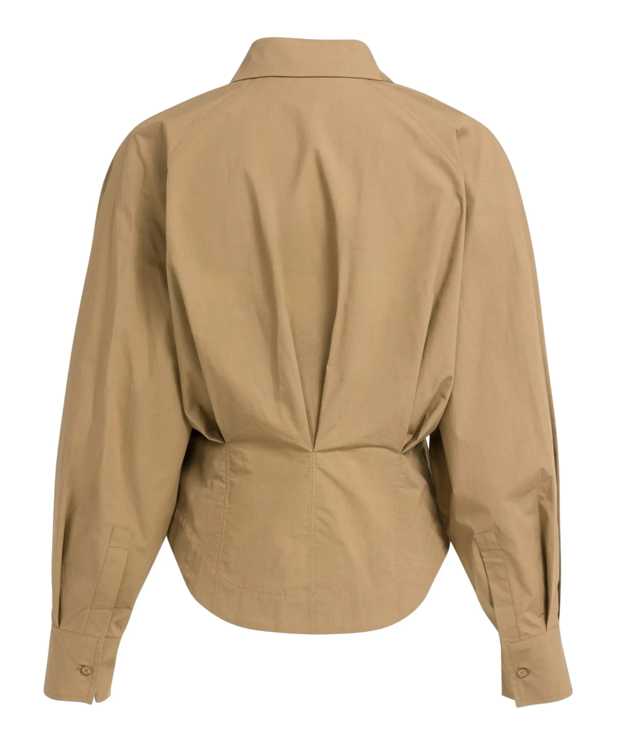 Dames blouse bruin