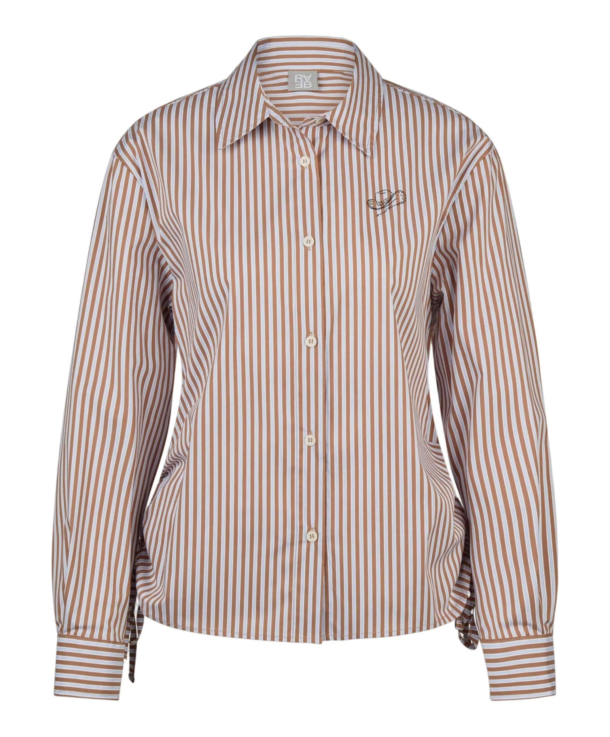 Dames blouse bruin