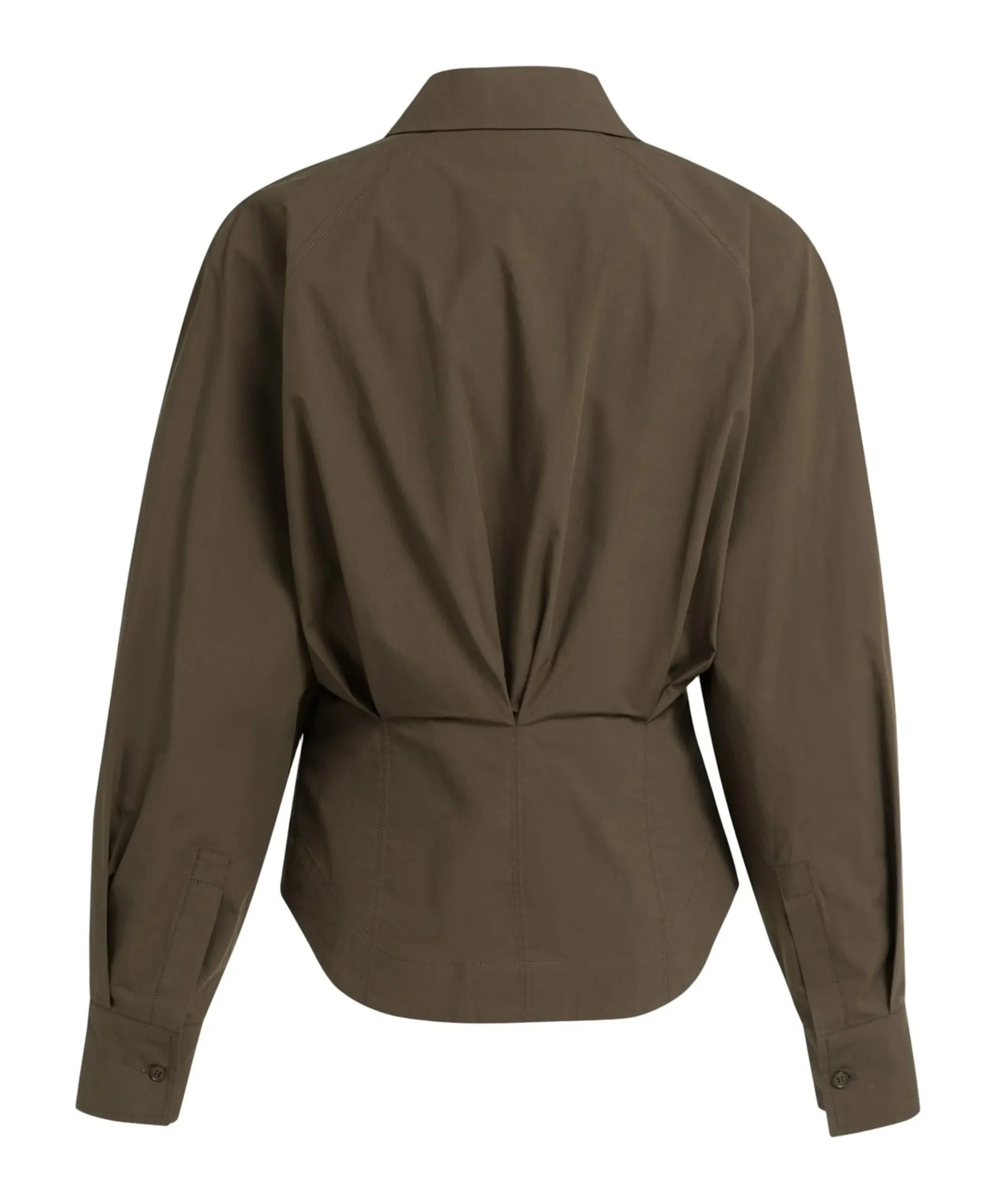 Dames blouse bruin