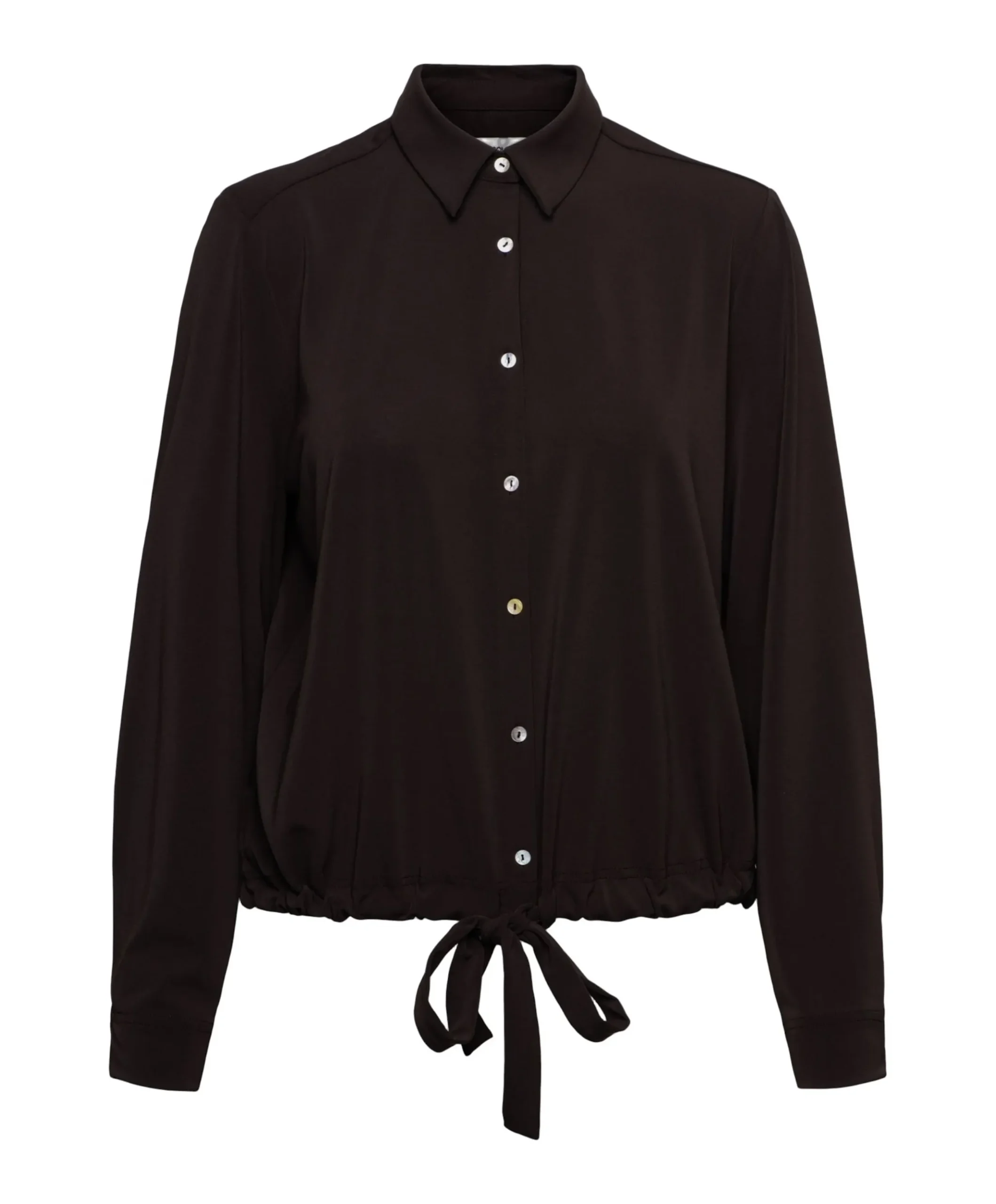 Dames blouse bruin