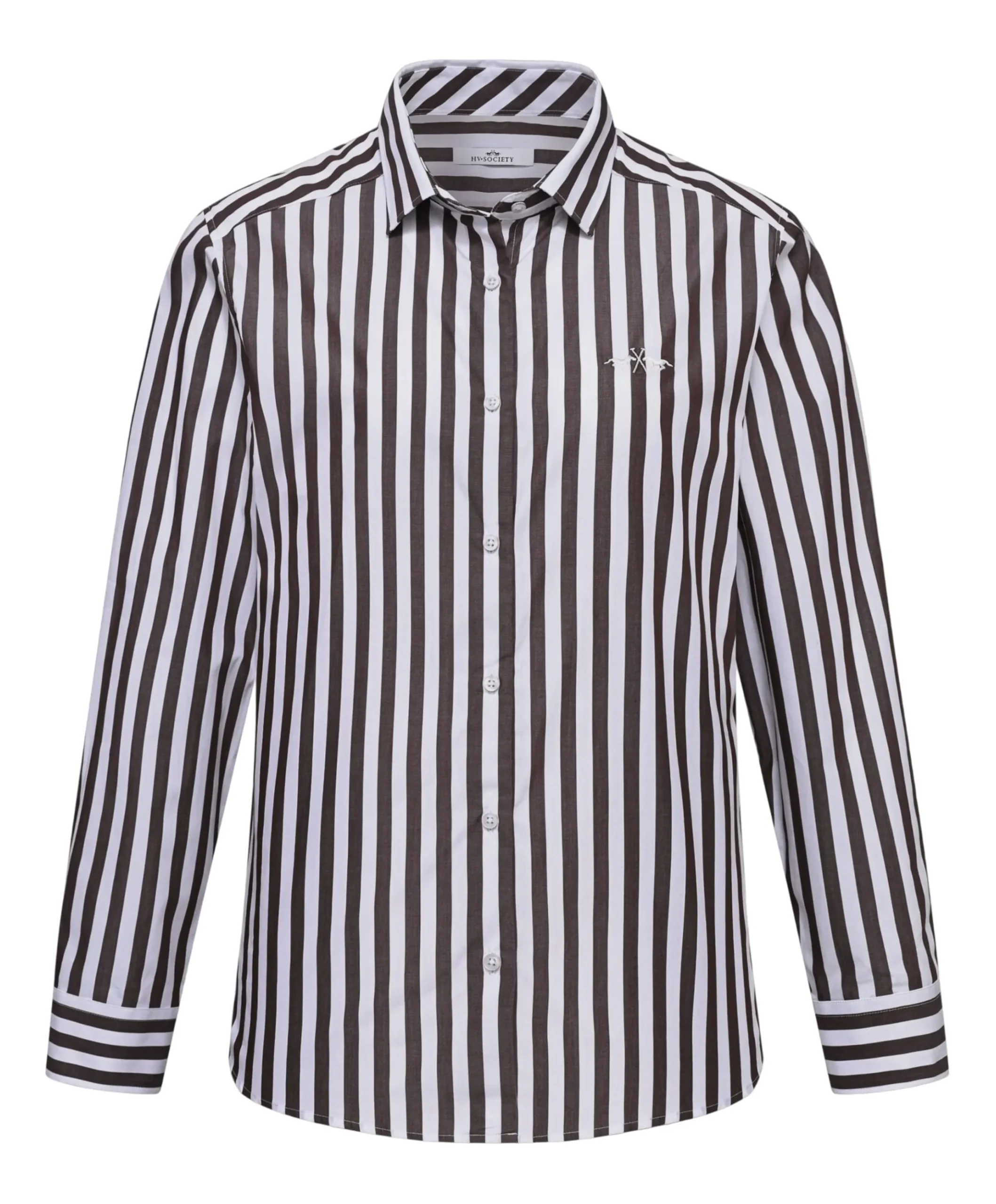 Dames blouse bruin