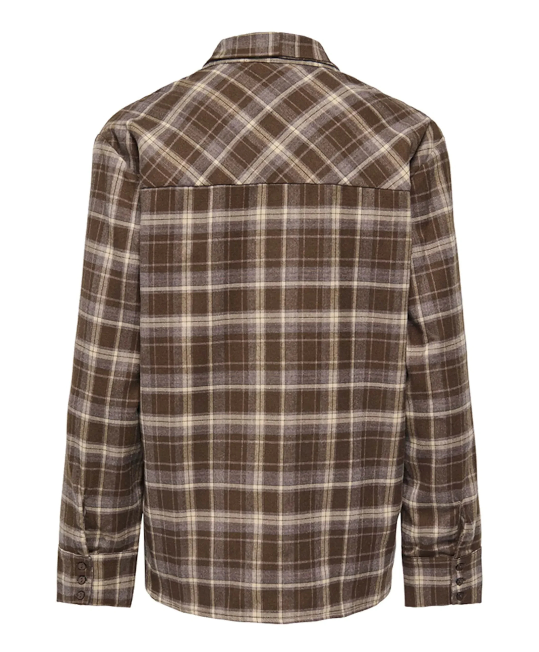 Dames blouse bruin