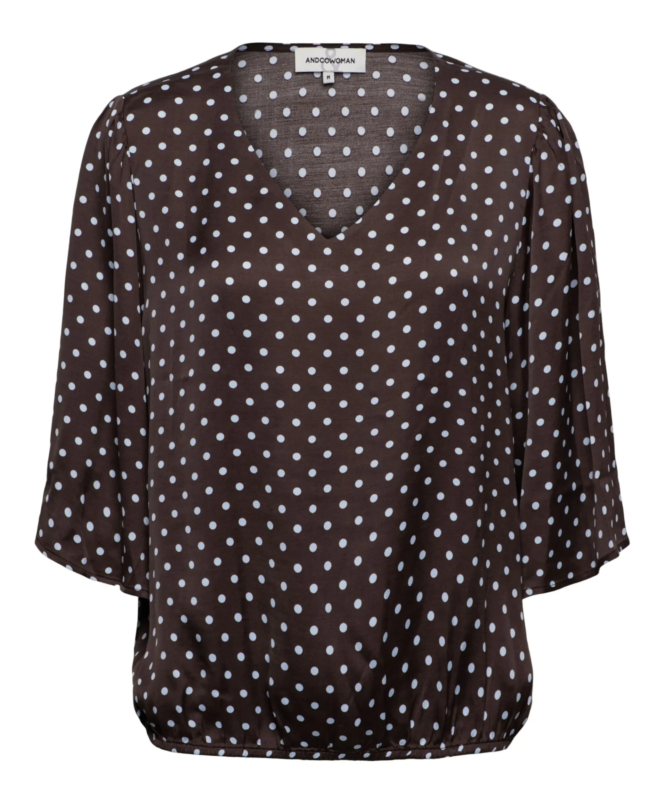 Dames blouse bruin