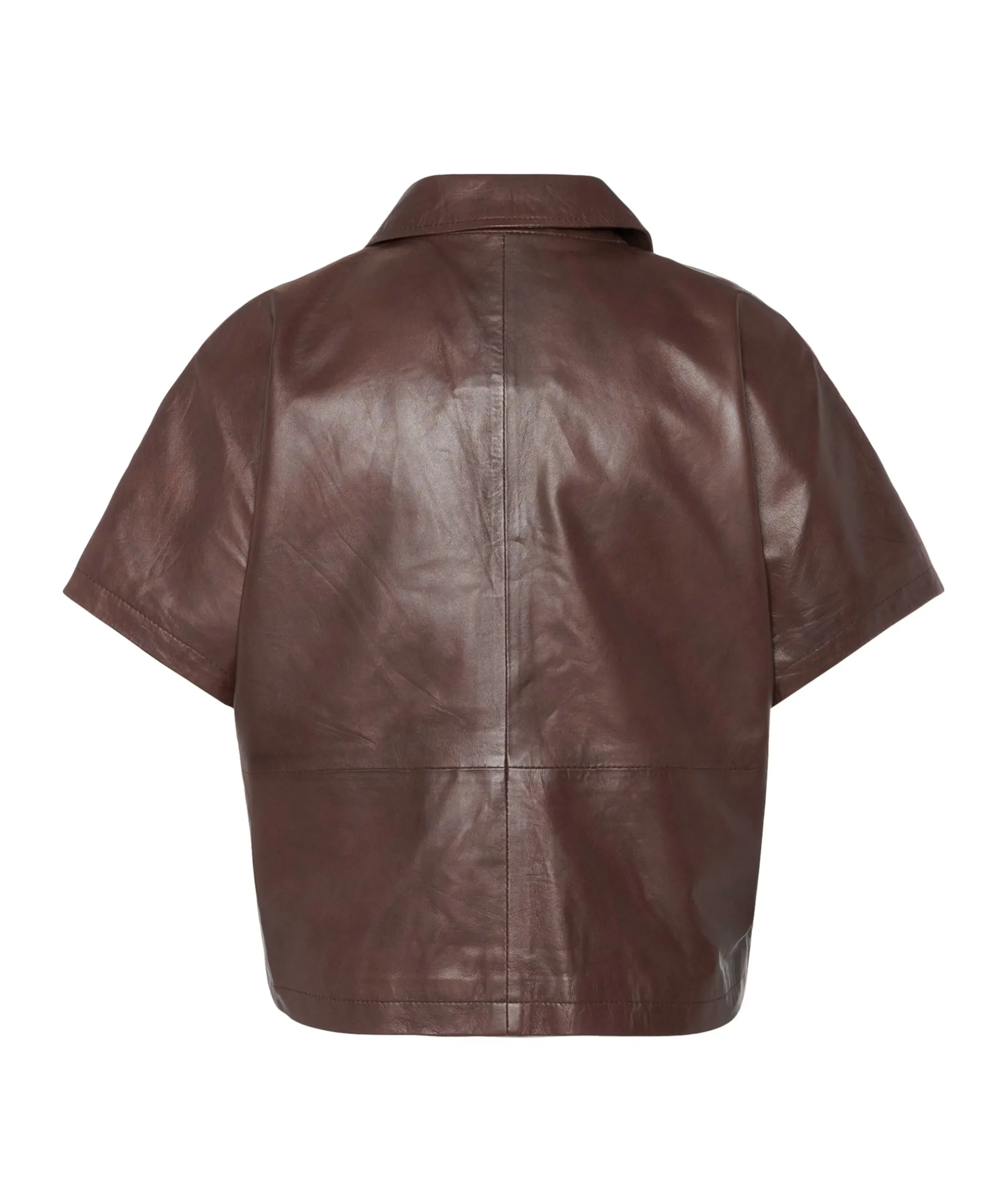 Dames blouse bruin