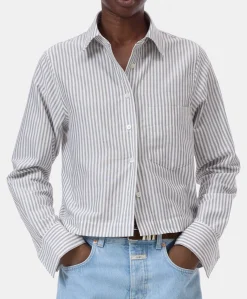 Dames blouse bruin