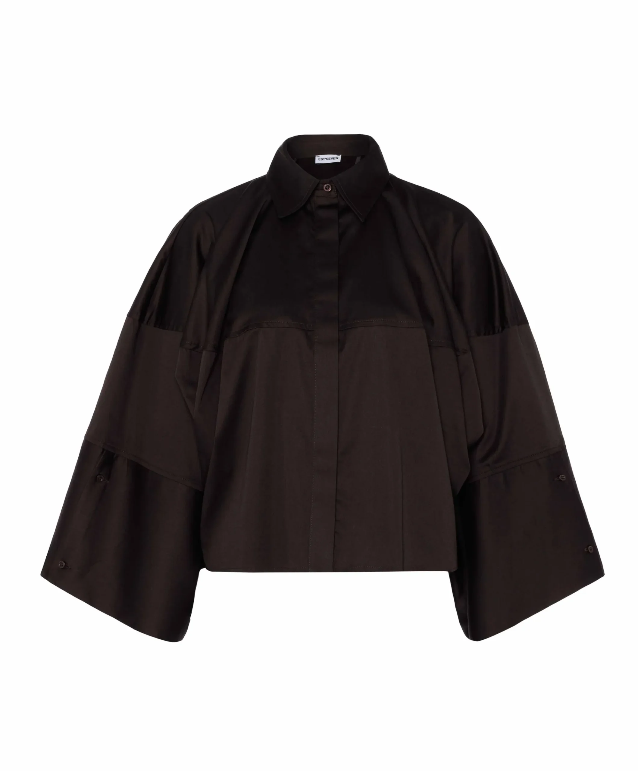 Dames blouse bruin