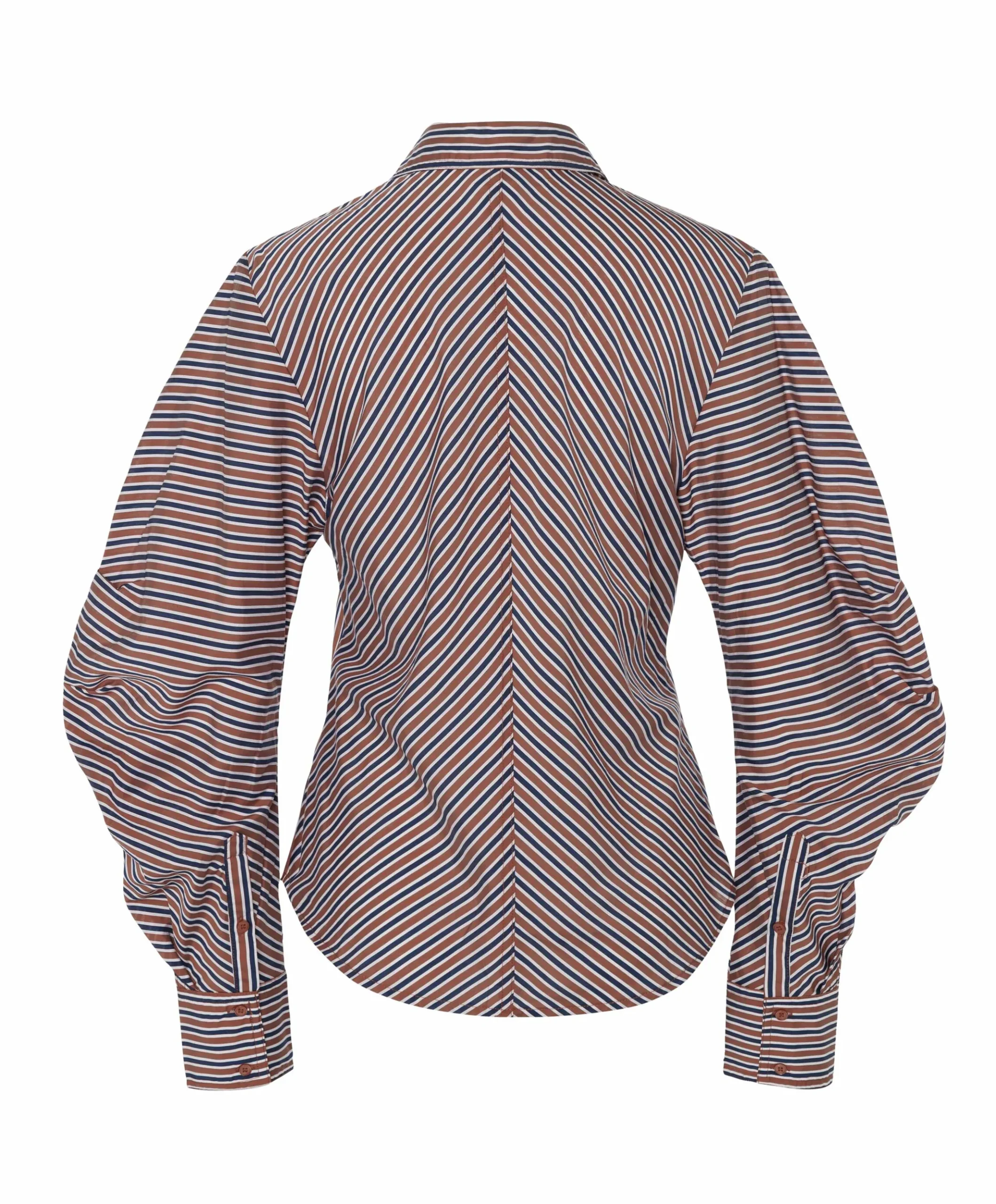 Dames blouse bruin