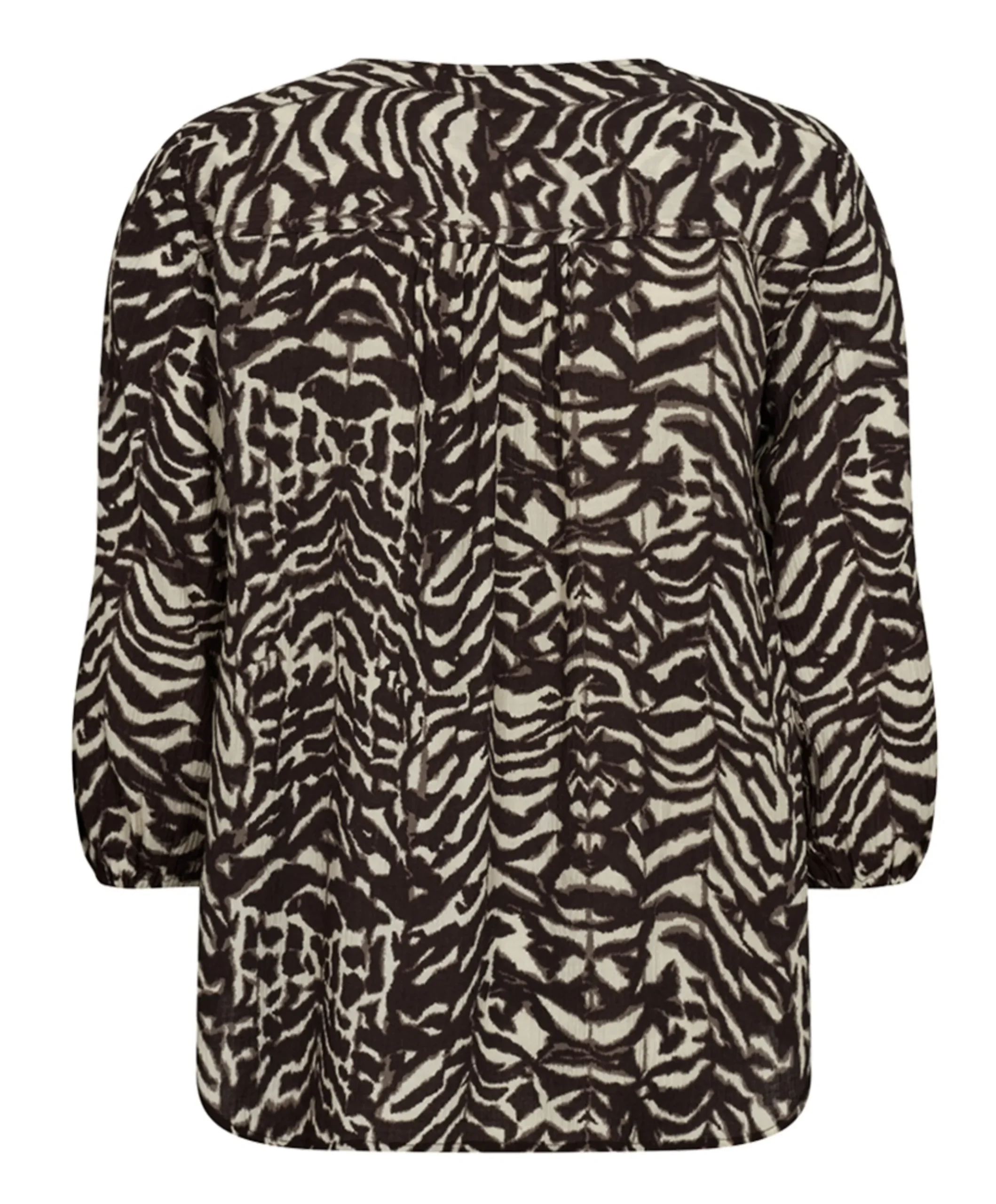 Dames blouse bruin