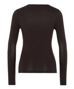 Dames blouse bruin