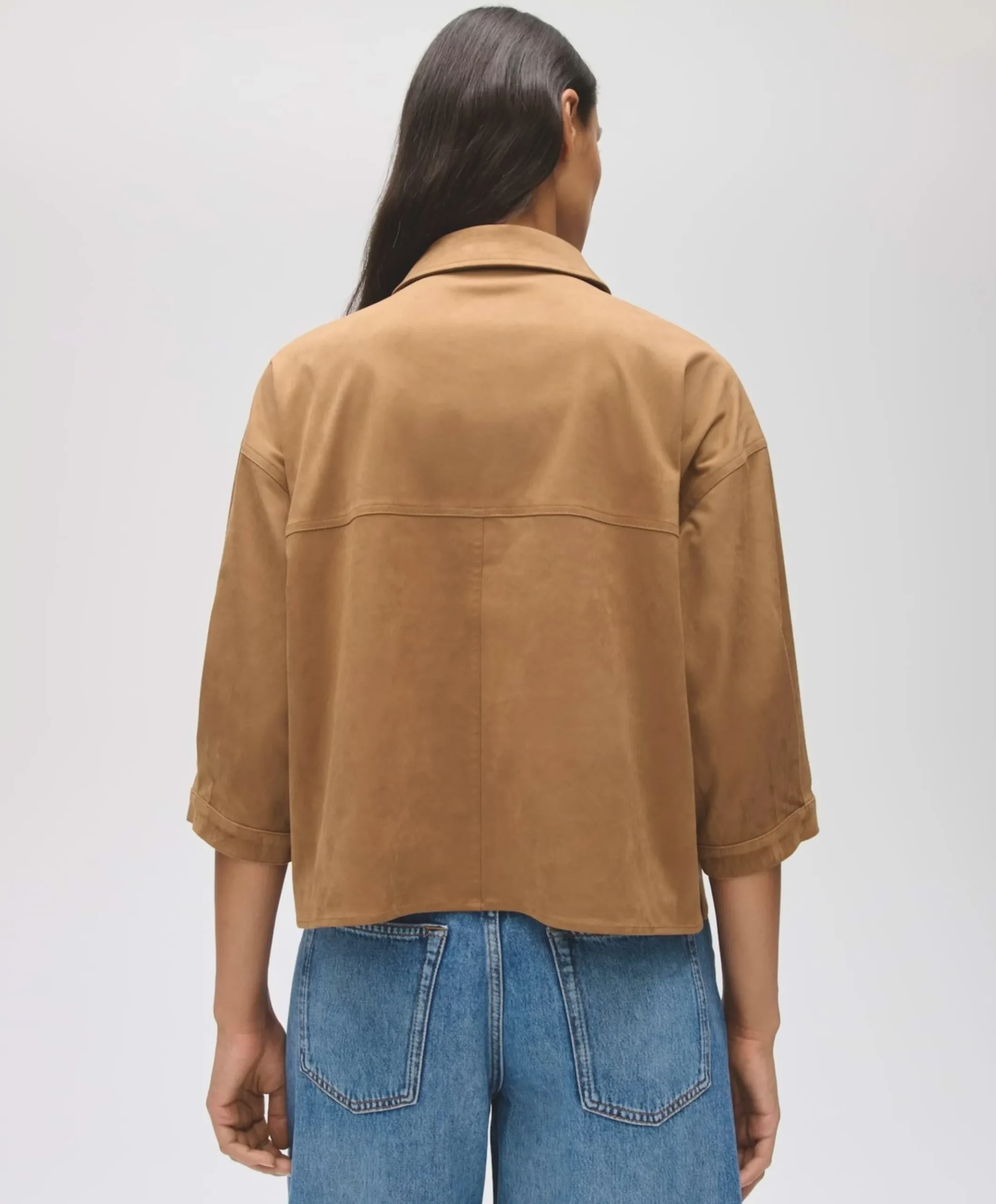 Dames blouse bruin