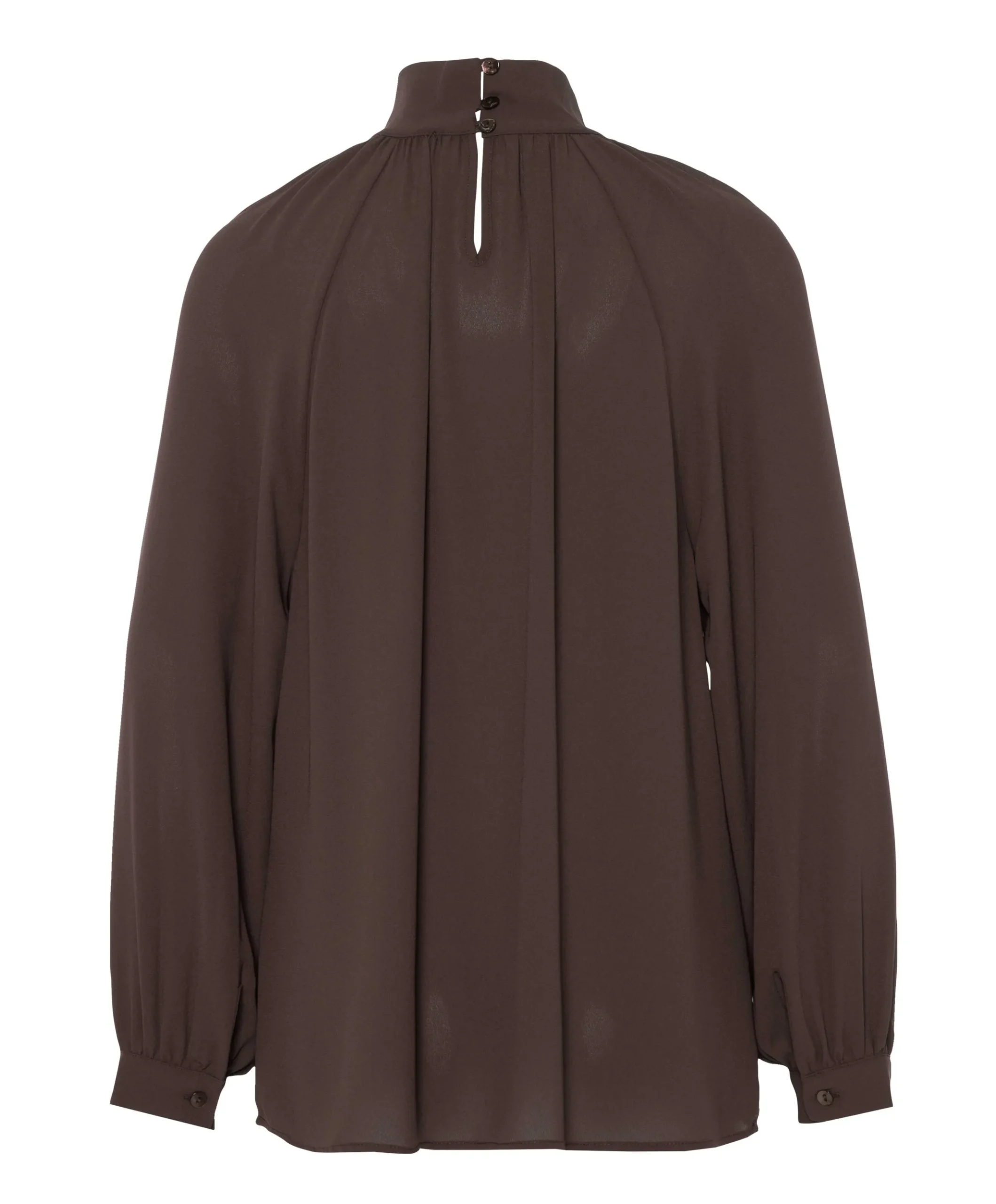 Dames blouse bruin