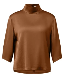 Dames blouse bruin