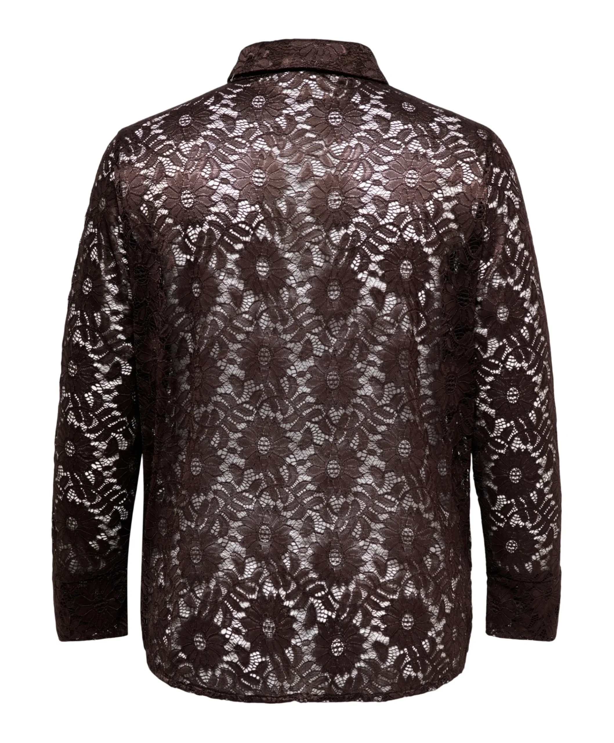 Dames blouse bruin